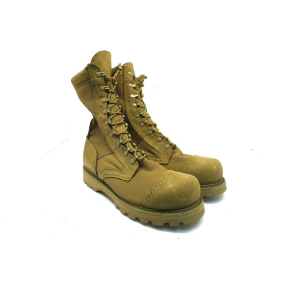 Corcoran Men's 10" Marauder Steel Toe Boot CV27546FR *Made In USA* Tan 8.5D - Picture 1 of 9